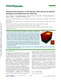 Cover page: Chemical State Evolution in Ferroelectric Films during Tip-Induced Polarization and Electroresistive Switching