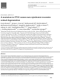 Cover page: A mutation in IFT43 causes non-syndromic recessive retinal degeneration