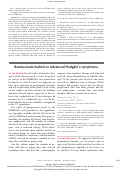 Cover page: Brentuximab Vedotin in Advanced Hodgkin’s Lymphoma