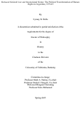 Cover page: Between National Law and International Norms: The Political Transformation of Human Rights in Argentina, 1955-83