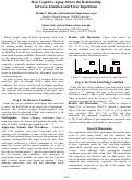 Cover page: How Cognitive Aging Affects the Relationship between Attention and Error Repetitions