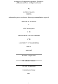 Cover page: Persistence of STEM Major Students: The Impact of Parents and Peers on Major Satisfaction