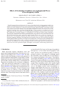 Cover page: Effect of overturning circulation on long equatorial waves: a low frequency cutoff