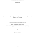 Cover page: Image-Based Modeling of Bridges and Its Applications to Evaluating Resiliency of Transportation Networks