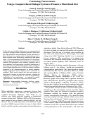 Cover page: Convincing Conversations:
Using a Computer-Based Dialogue System to Promote a Plant-Based Diet