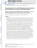 Cover page: Osteoblast‐Specific Loss of IGF1R Signaling Results in Impaired Endochondral Bone Formation During Fracture Healing