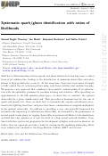 Cover page: Systematic quark/gluon identification with ratios of likelihoods