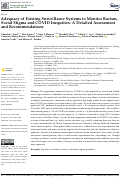 Cover page: Adequacy of Existing Surveillance Systems to Monitor Racism, Social Stigma and COVID Inequities: A Detailed Assessment and Recommendations