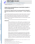 Cover page: Paediatric musculoskeletal disease in Kumi District, Uganda: a cross-sectional survey