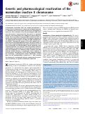 Cover page: Genetic and pharmacological reactivation of the mammalian inactive X chromosome