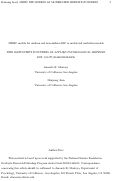 Cover page: MIMIC Models for Uniform and Nonuniform DIF as Moderated Mediation Models.