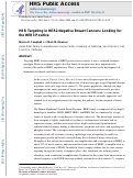 Cover page: HER Targeting in HER2-Negative Breast Cancers: Looking for the HER3 Positive