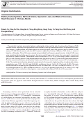 Cover page: Dietary Carbohydrates, Refined Grains, Glycemic Load, and Risk of Coronary Heart Disease in Chinese Adults