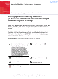 Cover page: Building optimization testing framework (BOPTEST) for simulation-based benchmarking of control strategies in buildings