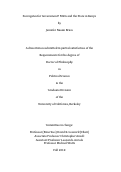 Cover page: Surrogates for Government? NGOs and the State in Kenya