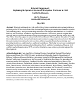 Cover page: External Engagement: Explaining the Spread of Electoral Participation Provisions in Civil Conflict Settlements