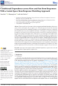 Cover page: Conditional Dependence across Slow and Fast Item Responses: With a Latent Space Item Response Modeling Approach.