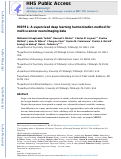 Cover page: MISPEL: A supervised deep learning harmonization method for multi-scanner neuroimaging data