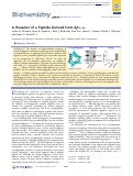 Cover page: A Hexamer of a Peptide Derived from Aβ16-36.