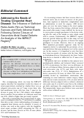 Cover page: Addressing the needs of treating congenital heart disease: The influence of deficient retro‐aortic rim on technical success and early adverse events following device closure of secundum atrial septal defects: An analysis of the IMPACT registry®