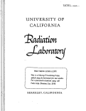 Cover page: FLUORESCENCE SPECTRA OF URANIUM, NEPTUNIUM, AND CURIUM