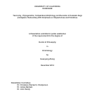 Cover page: Taxonomy, Phylogenetics, Comparative Morphology and Evolution of Assassin Bugs (Hemiptera: Reduviidae) With Emphasis on Harpactorinae and Peiratinae