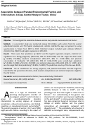 Cover page: Association between Prenatal Environmental Factors and Child Autism: A Case Control Study in Tianjin, China.