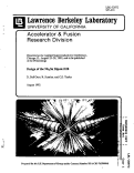 Cover page: Design of the Nb3Sn Dipole D20