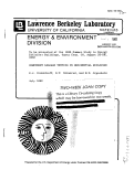 Cover page: Component Leakage Testing in Residential Buildings