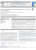 Cover page: Validation of DREADD agonists and administration route in a murine model of sleep enhancement