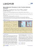 Cover page: Role of Adsorption Phenomena in Cubic Tricalcium Aluminate Dissolution