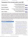 Cover page: Topography of the chromatic pattern-onset VEP