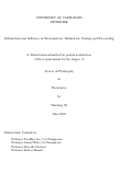 Cover page: Information and Inference in Econometrics: Estimation, Testing and Forecasting