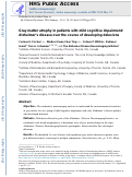 Cover page: Gray matter atrophy in patients with mild cognitive impairment/Alzheimer's disease over the course of developing delusions