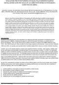 Cover page: Evaluating the effectiveness of wildlife accident mitigation installations with the wildlife accident reporting system (WARS) in British Columbia