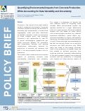 Cover page: Quantifying Environmental Impacts from Concrete Production, While Accounting for Data Variability and Uncertainty