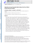 Cover page: Reduction in liver transplant wait‐listing in the era of direct‐acting antiviral therapy