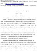 Cover page: Thinking About Regret: Number of Memories and Ease of Retrieval Influence Judgments About Regret