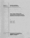 Cover page: Finite Element Formulation and Solution of Contact-Impact Problems in Continuum Mechanics