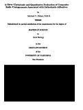 Cover page: In vitro cytotoxic and quantitative evaluation of composite resin components associated with orthodontic adhesives