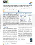 Cover page: Core-Level Spectroscopy with Hard and Soft X‑rays on Phosphorus-Containing Compounds for Energy Conversion and Storage