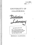 Cover page: Experiments on Nucleon-Nucleon Scattering with 280 Mev Polarized Protons