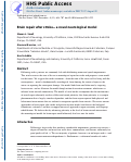 Cover page: Brain repair after stroke—a novel neurological model