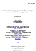 Cover page: User Characteristics and Reponses to a Shared-Use Station Car Program: An Analysis of ZEV•NET in Orange County, CA