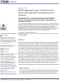 Cover page: DDX3 suppresses type I interferons and favors viral replication during Arenavirus infection