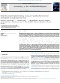 Cover page: Early life sleep disruption has long lasting, sex specific effects on later development of sleep in prairie voles