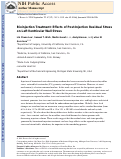 Cover page: Bioinjection treatment: Effects of post-injection residual stress on left ventricular wall stress