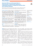 Cover page: Equivalent Efficacy and Decreased Rate of Overcorrection in Patients With Syndrome of Inappropriate Secretion of Antidiuretic Hormone Given Very Low-Dose Tolvaptan