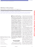 Cover page: Adventures in time and space: splicing efficiency and RNA polymerase II elongation rate.