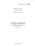 Cover page: The Path of Carbon in Photosynthesis. XVIII The Identification of Nucleotide 
Coenzymes